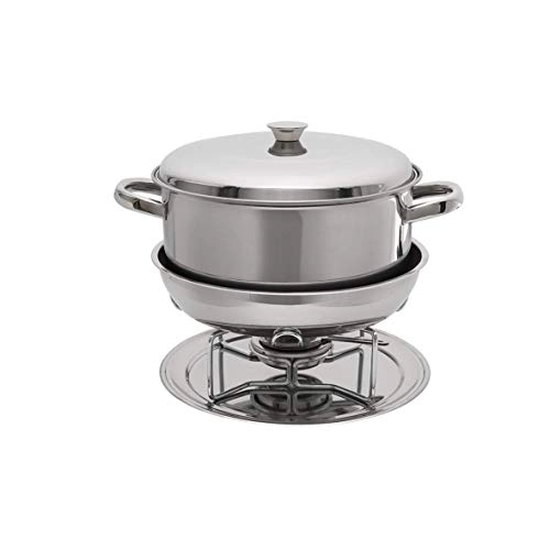 Rechaud Com Banho Maria Brinox 1003/128 Em Aço Inox 8 L
