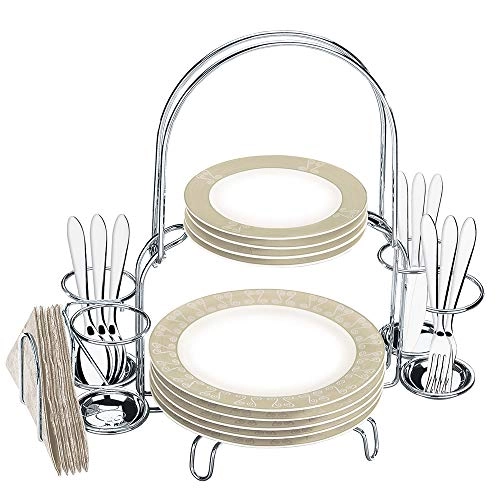 Suporte para Pratos e Talheres Brinox 26 x 45 x 24 cm