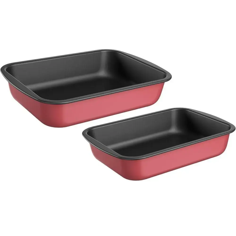 Kit 2 Assadeiras Retangular Funda Brinox Cereja 1461/499