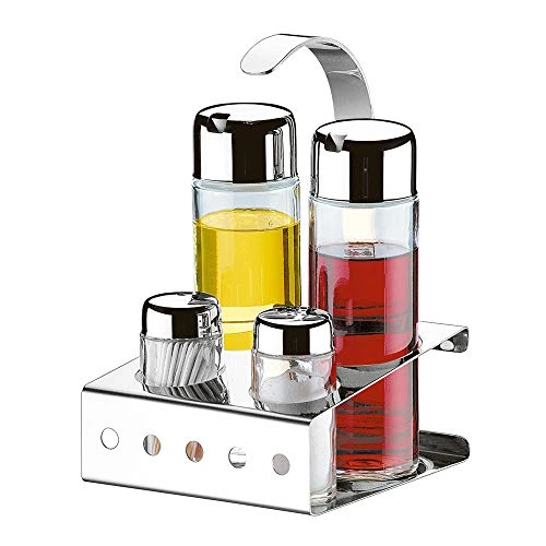 Suporte Porta Temperos Paliteiro Galheteiro Galhetas Brinox