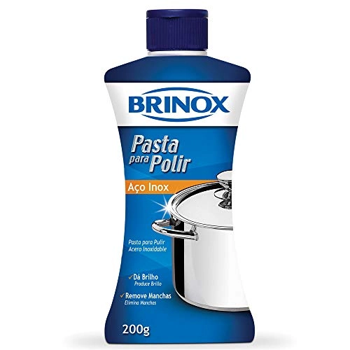 Pasta Para Polir Aço Inox Removedor de Manchas Brinox