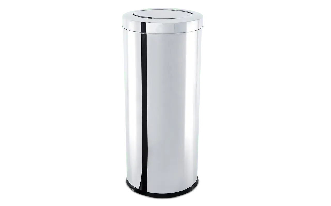 Lixeira com Tampa Basculante Brinox Decorline 40,5 litros