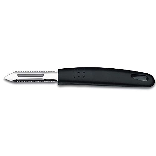 Descascador Legumes Tipo Faca 19,5cm Asti Preto Brinox