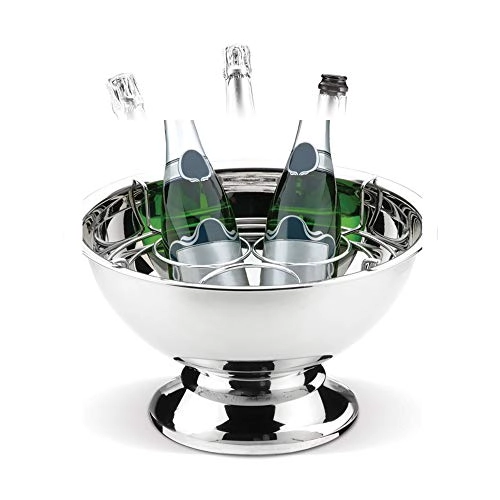 Balde P/ Gelo Brinox 2347/100 C/ Separador P/ 3 Garrafas 6 L