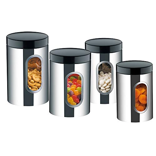 Conjunto De Potes Brinox Suprema 2109/100 C/ Visor 4 Peças