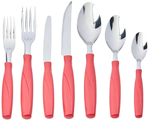 Faqueiro Itaparica 42 Peças Brinox Vermelho 6000/754