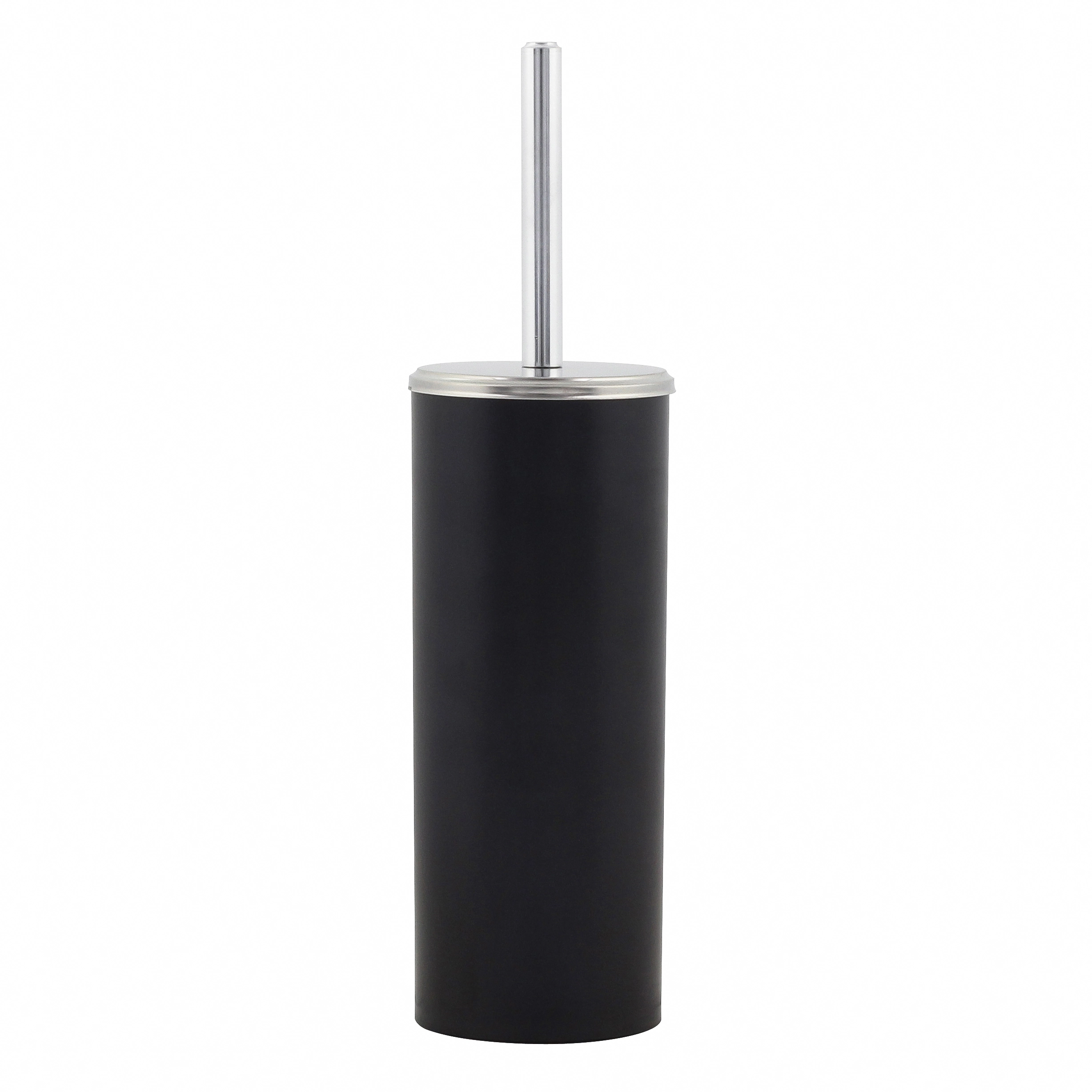 Porta Escova para Banheiro Brinox Decorline Preto