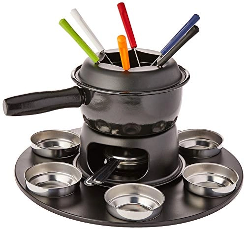 Conjunto 17 Peças Aparelho Para Fazer Fondue Gourmet Brinox