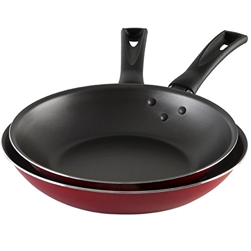 Frigideira Conjunto Alumínio Antiaderente 18 cm Vermelho Garlic Brinox 2