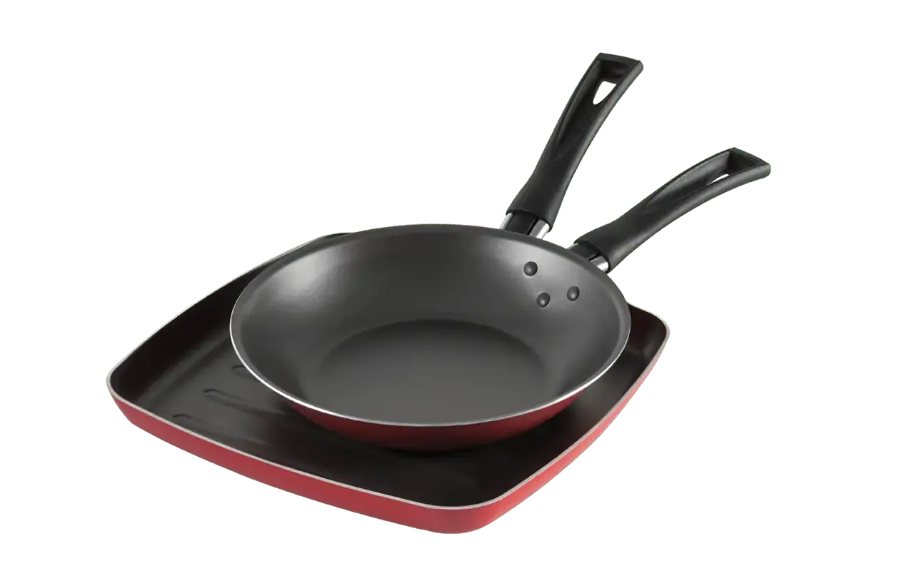 Cj Brinox Garlic 2pc Grill Frigideira Vm