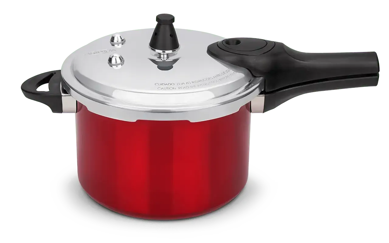 Panela de Pressão Pressure 4,2 Litros Brinox Vermelha 4951/123