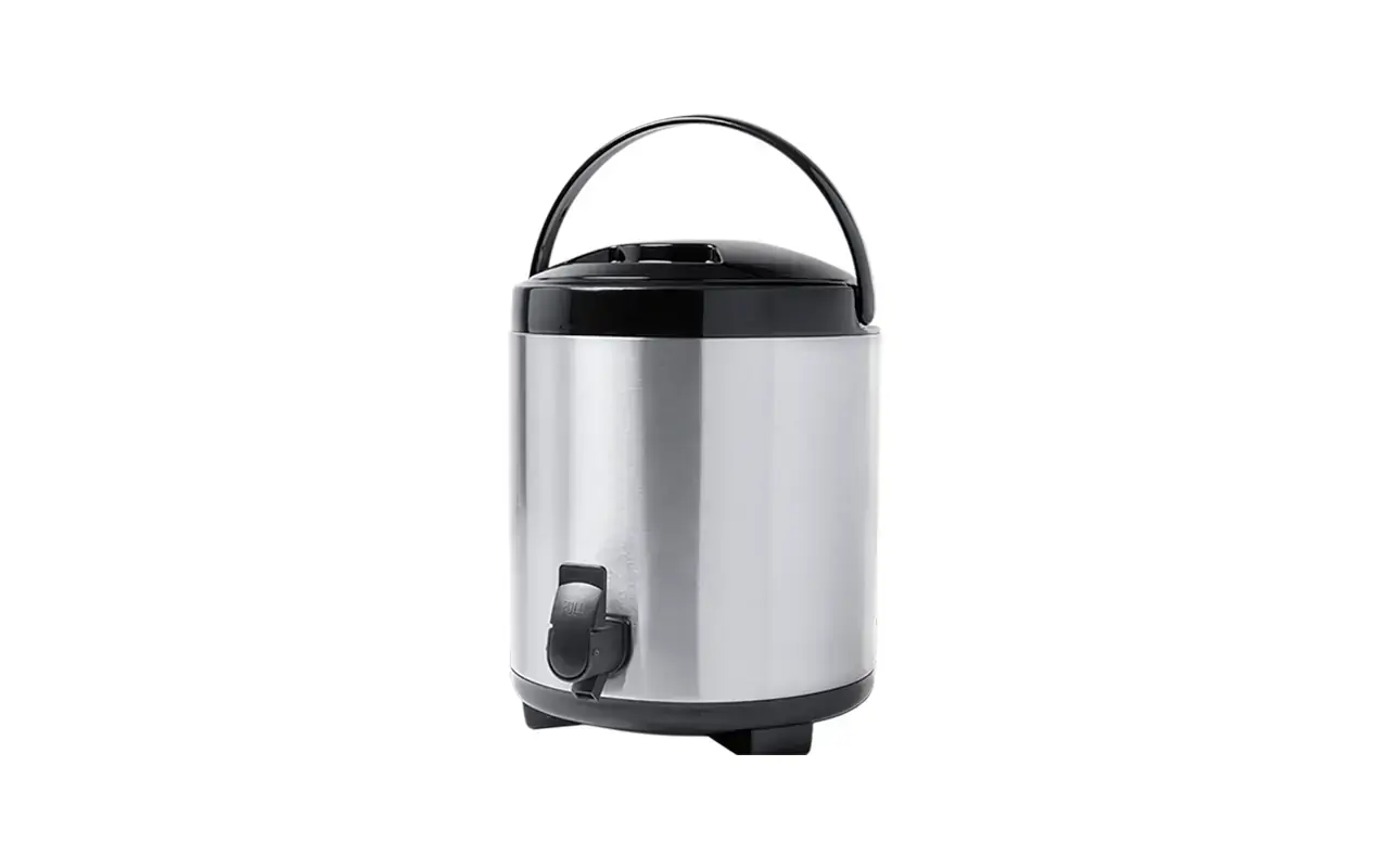Garrafa Termica Brinox C/torneira E Alca Inox 7,2l Preto