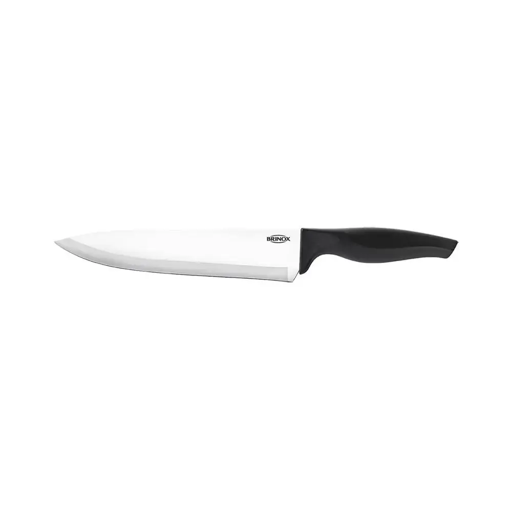 Faca para Carne 6 Cross Preto Brinox