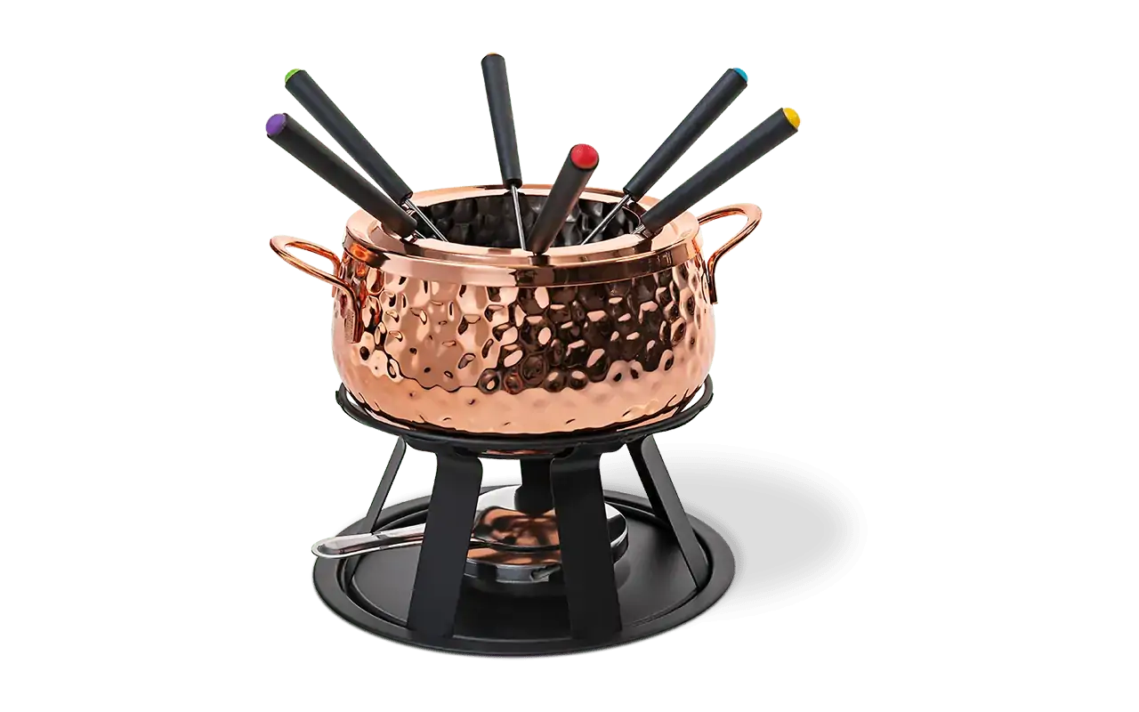 Conjunto Para Fondue Cobre Brinox 11un