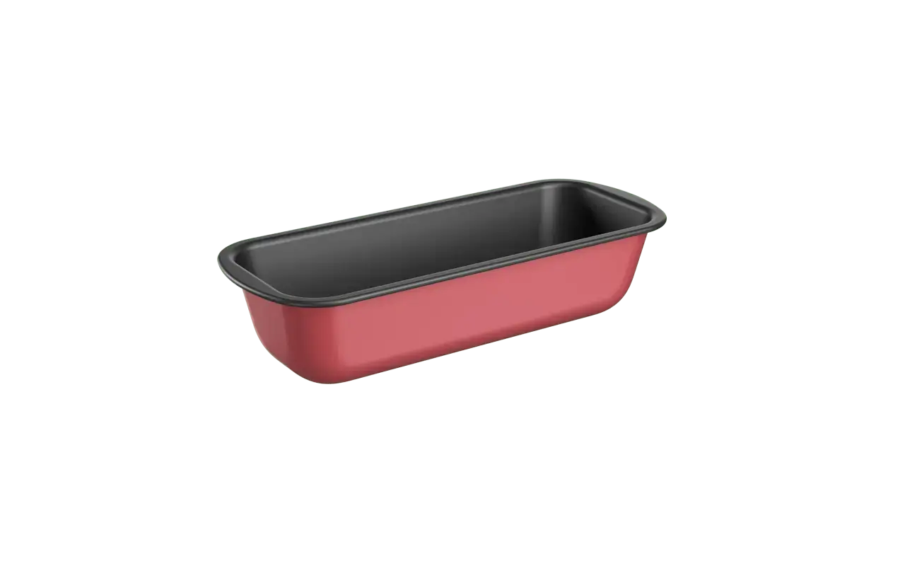 Forma para pão 30x12,5x7cm Brinox 30 x 12,5 x 7 cm - Cereja Brinox