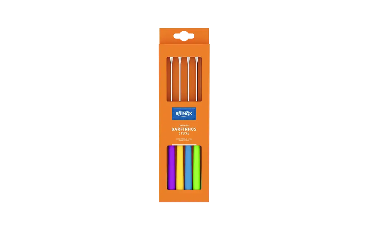 Conj.garfo P/fondue/petis.belli C/6pcs