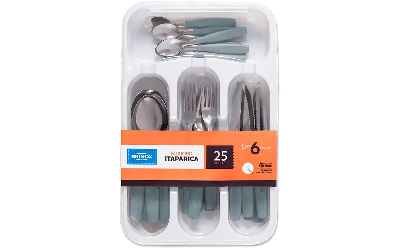 Faqueiro Itaparica Brinox C/25 Azf