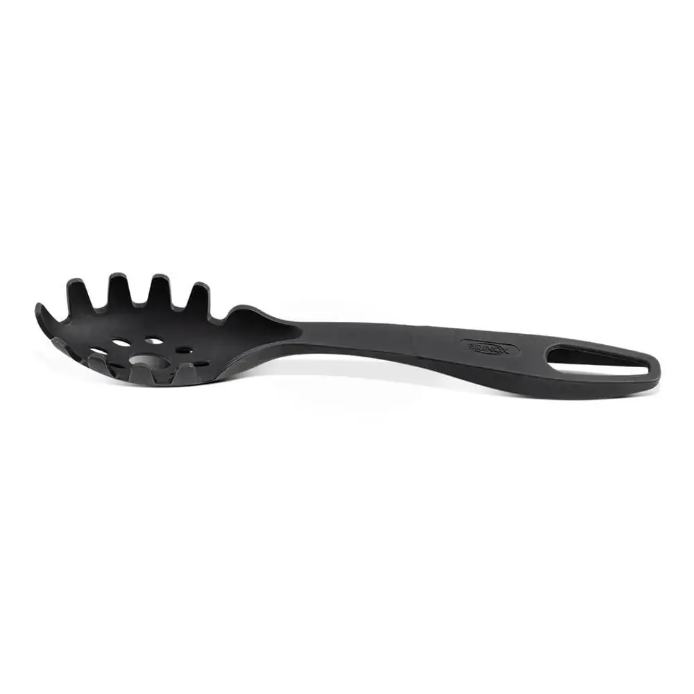 Pegador Massa Tipo Concha 29,2cm Wavy Preto Brinox