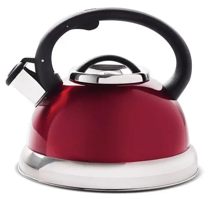 Chaleira com apito Roma 2.7 Litros Vermelho - Brinox