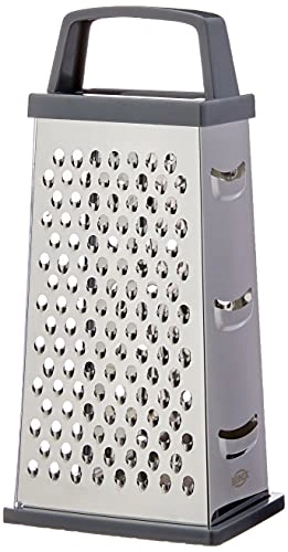 Ralador Inox 4 Faces com Visor 20,5cm Top Pratic Brinox