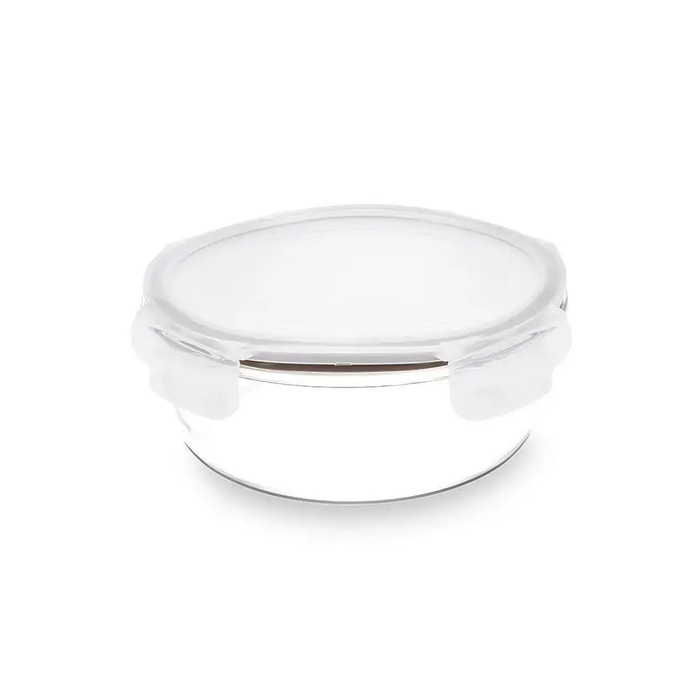Pote Redondo Hermético em Vidro 200ml Lock&amp;Stock Brinox 0235/300