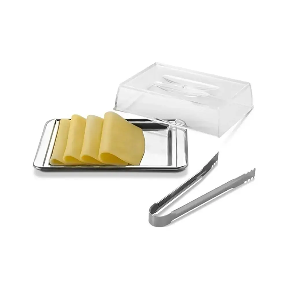 Porta Frios Retangular Empilhável Brinox Lyon - 3 peças