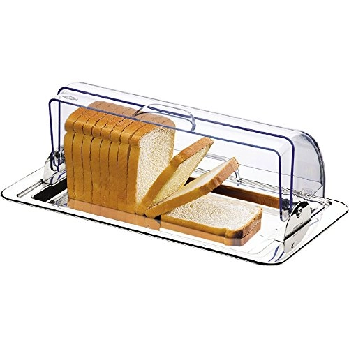 Porta Pão Brinox Inox Com Tampa Basculante Lyon