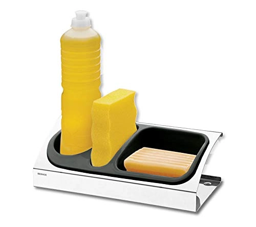 Organizador de Pia Brinox Suprema Preto 25,5 x 12,5 x 8 cm