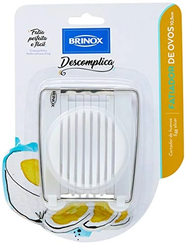 Fatiador Ovos com Fio Aço Inox Descomplica Brinox