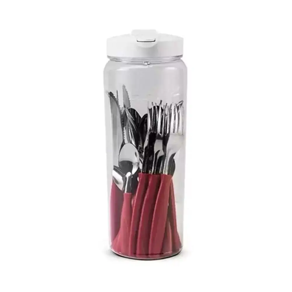 Faqueiro Itaparica com Jarra Vermelho - 20 Peças