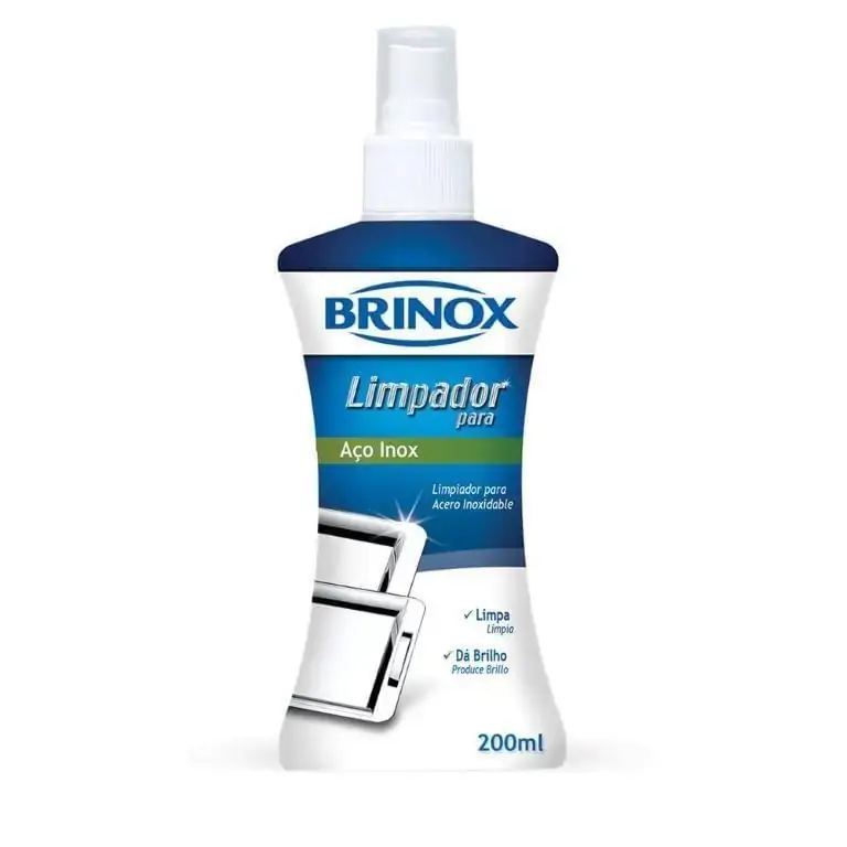 Limpador De Aço Inox 200ml Brinox