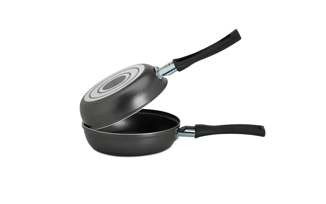 Omeleteira Garlic - 14X 7 Cm 0,4 L - Brinox 14x 7 cm 0,4 L - Grafite Brinox