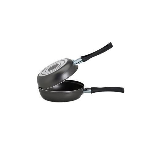 Omeleteira Frigideira Dupla Para Omelete Antiaderente Vermelha Brinox Garlic