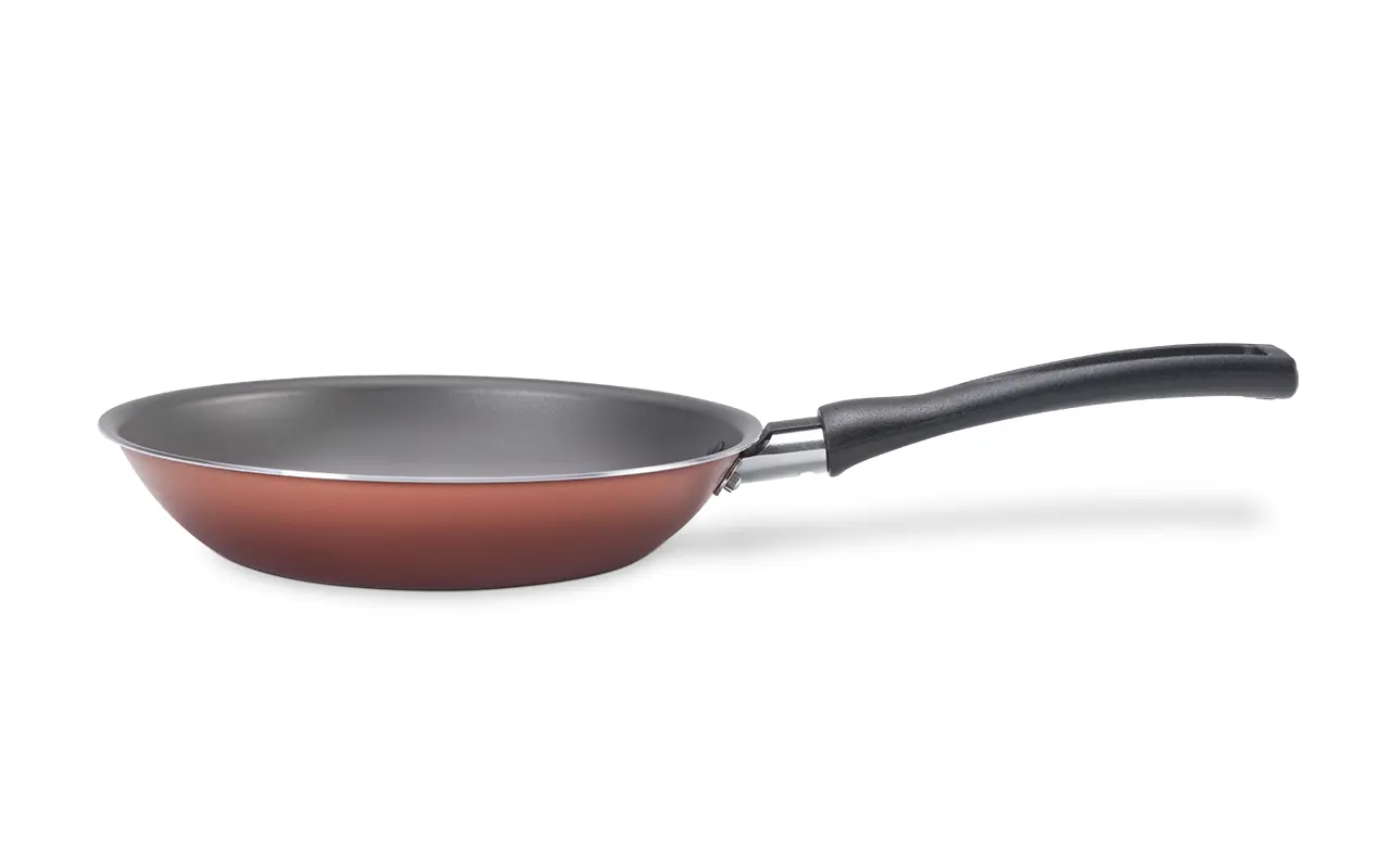 Frigideira Antiaderente Pro-flon Brinox Clove Fritar Ovos Refogar 20cm Vermelha