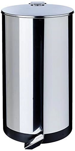 Lixeira Brinox Com Pedal 3041/201 Em Aço Inox