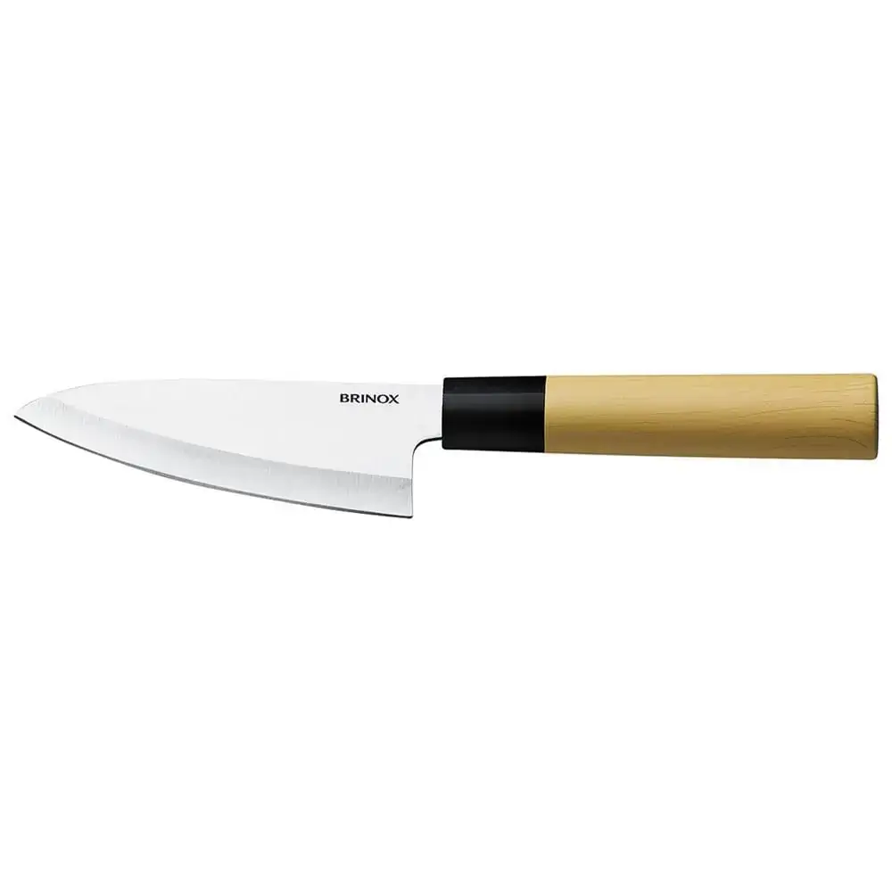 Faca para Peixe 4 1/2¿ Samurai Brinox Aço Inox