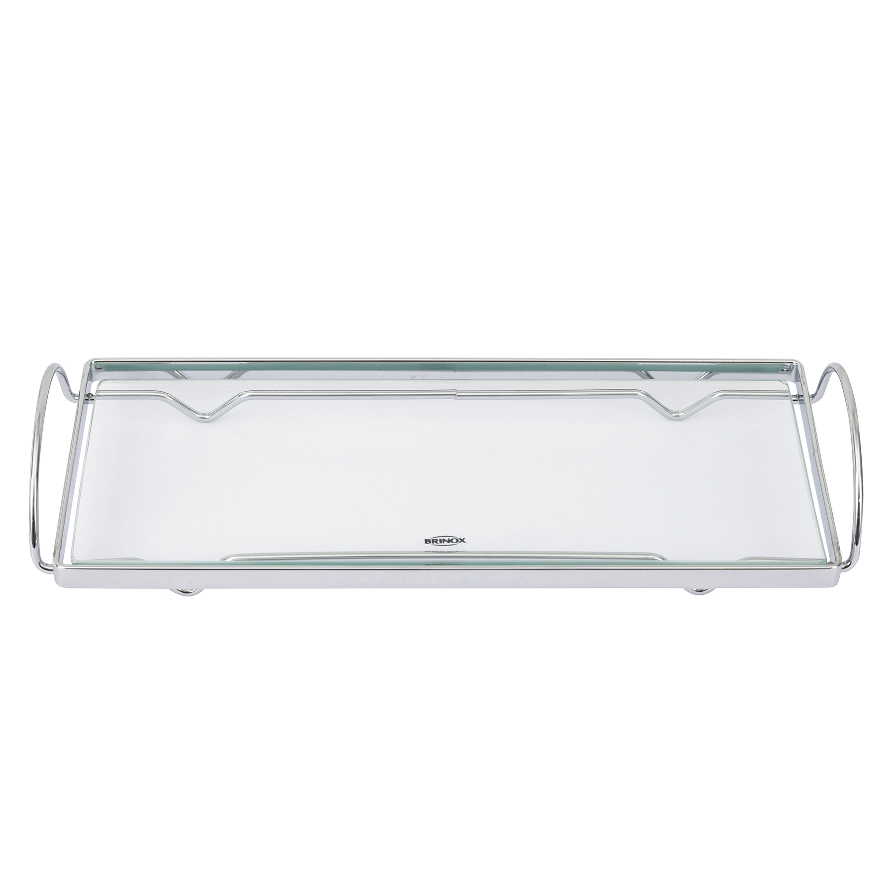 Bandeja para Banheiro Brinox Bel Giorno Fumê 32 x 13 x 6 cm