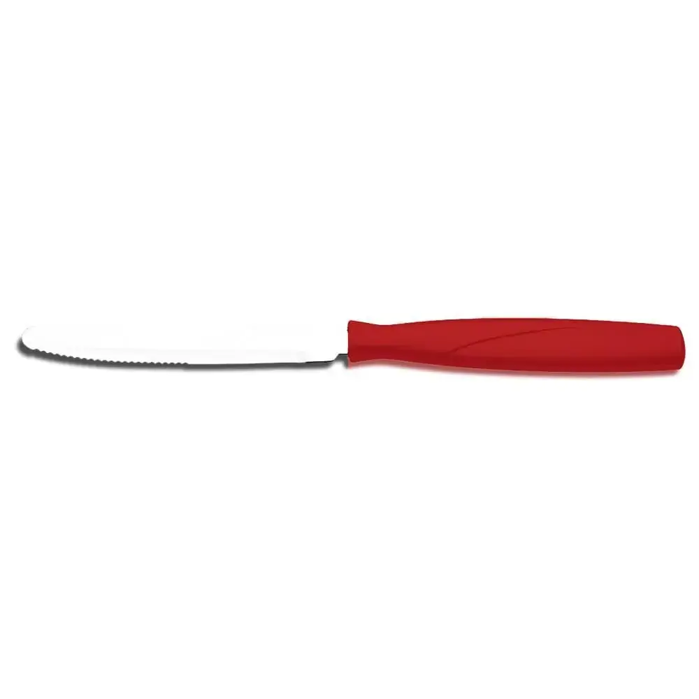 Faca De Mesa Itaparica 3 Peças Vermelho Brinox