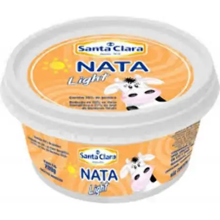 Creme De Leite Santa Clara 200gr Light Nata