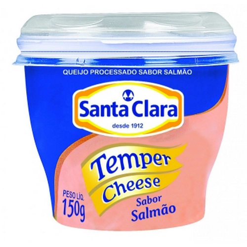 Queijo Santa Clara Temper Cheese Salmão