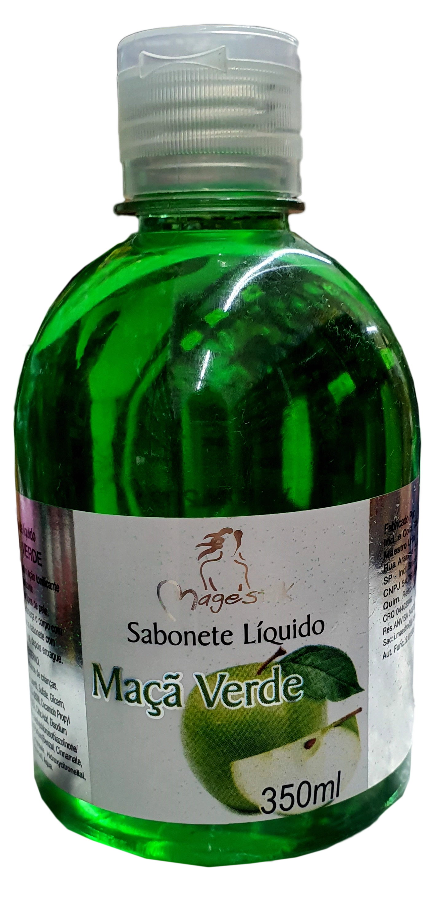 Sabonete Magestik 350m Liquido Maca Verde