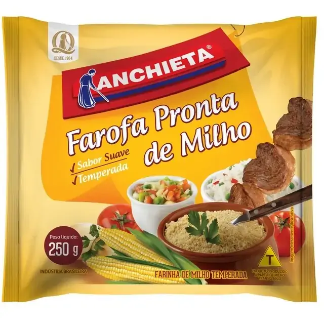 Farofa Pronta Anchieta C/farinha De Milho
