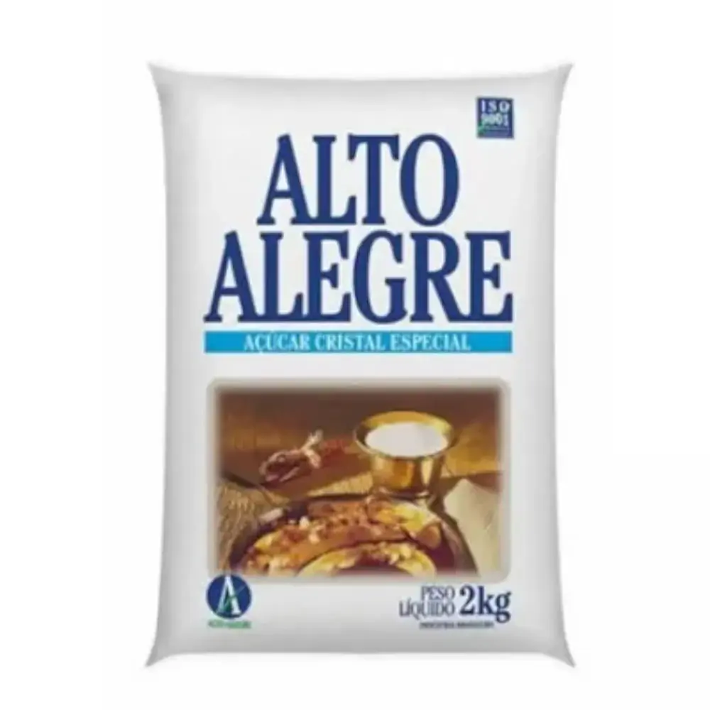 Açúcar Cristal Alto Alegre Pacote 2kg