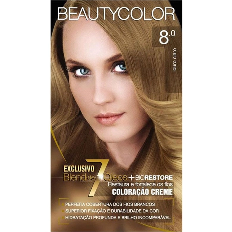 Tintura Beauty Color 8,0 Creme