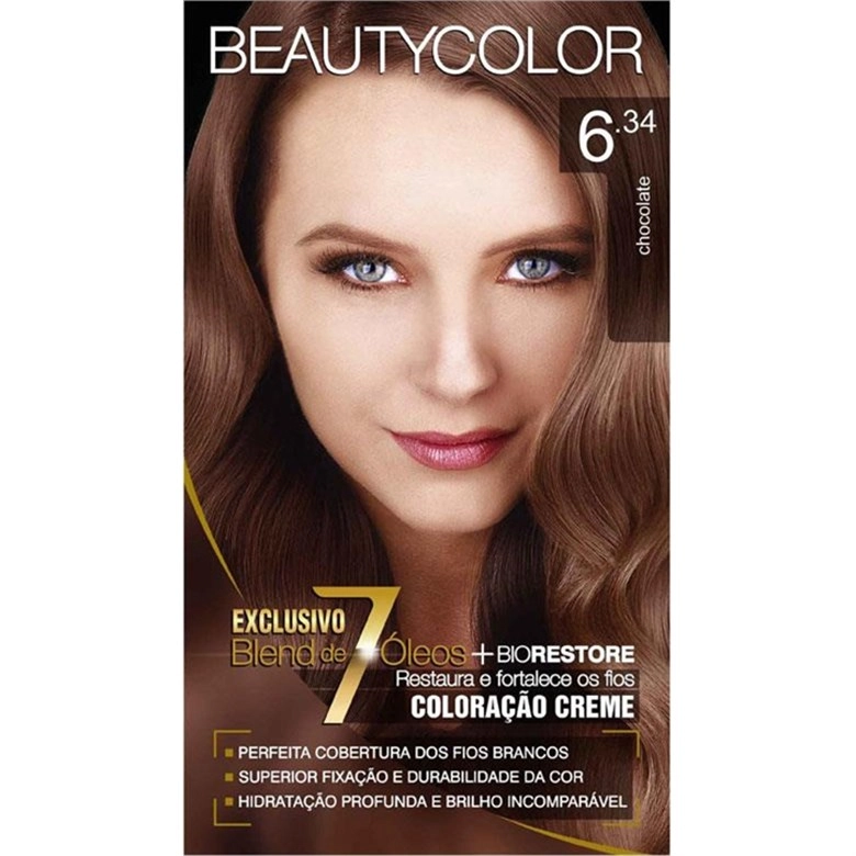 Tintura Beuty Color Creme 6,34