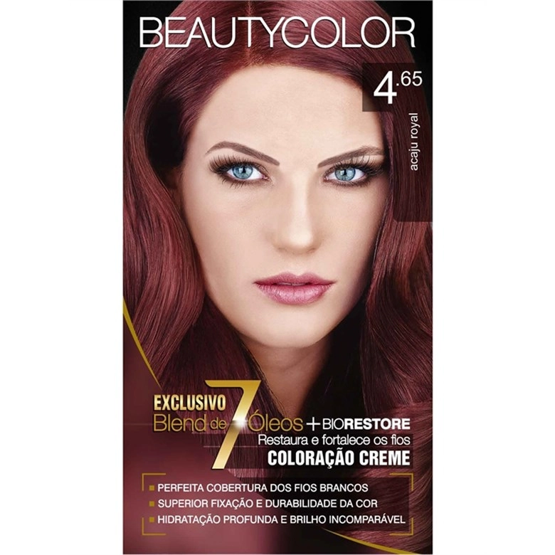 Tintura Beauty Color 4.65 Creme