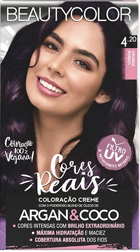 Tintura Permanente Beauty Color 4.20 Violeta Intenso Unit