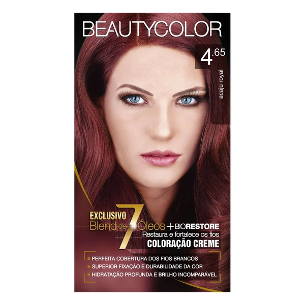 Tintura Permanente Beauty Color 4.65 Acajú Royal Unit
