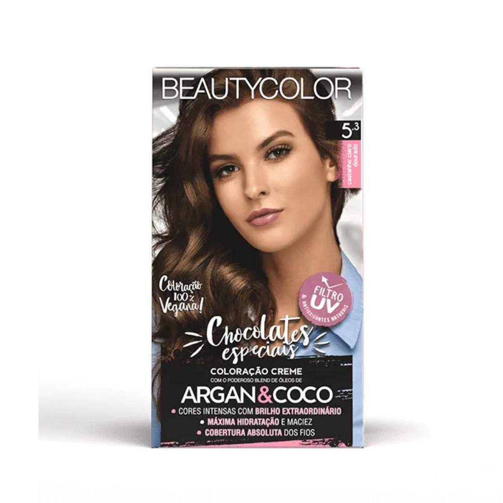 Tintura Beauty Color 5.3 Castanho Dourado