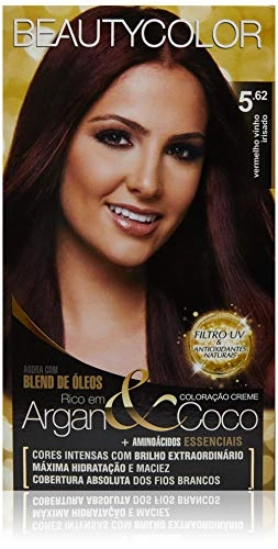 Tintura Permanente Beauty Color 5.62 Vermelho Vinho Irisado Unit